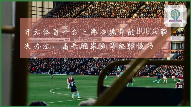 开云体育平台上那些诡异的BUG和解决办法，高手玩家分享经验技巧